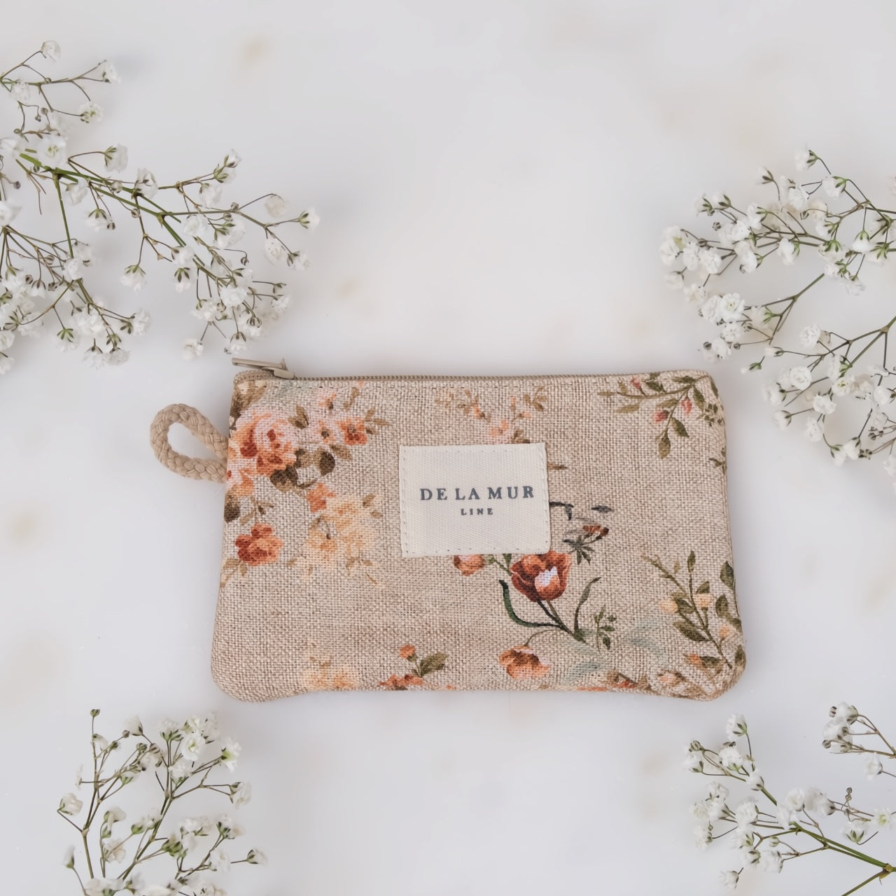 Portamonete Artigianale in Tessuto Stampato