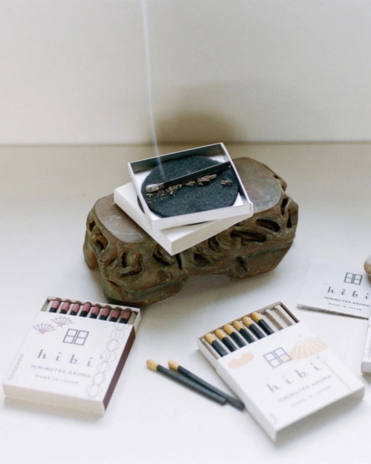 Fiammiferi Incenso Giapponese Naturale - Hibi - Roma