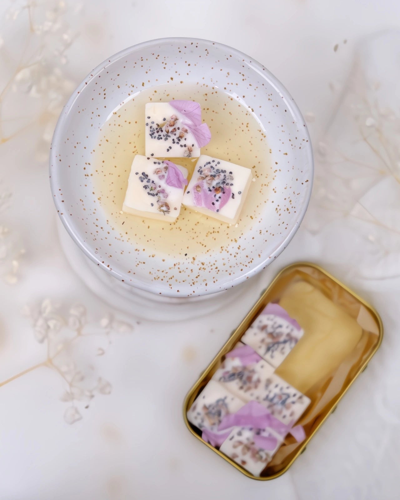 tartine profumate in pura cera di soia per brucia essenze