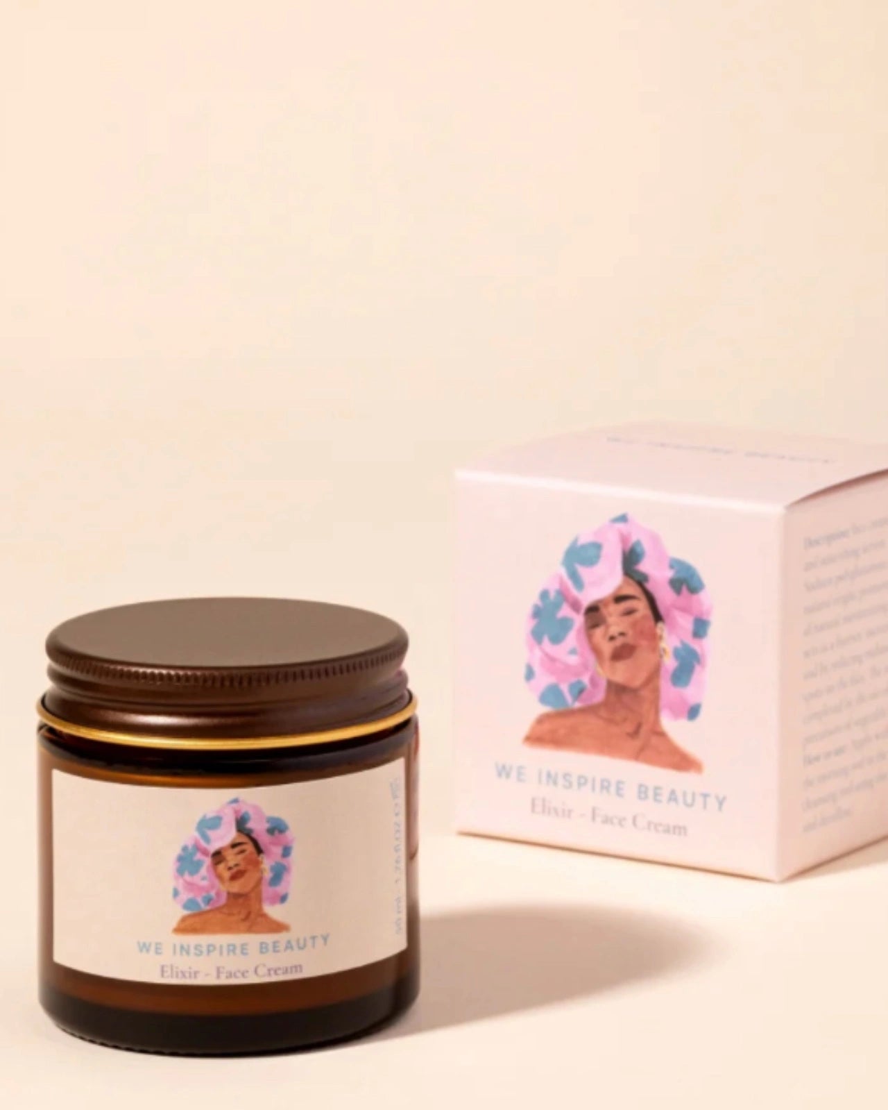 crema viso anti-età con amico poliglutammico e oli biologici