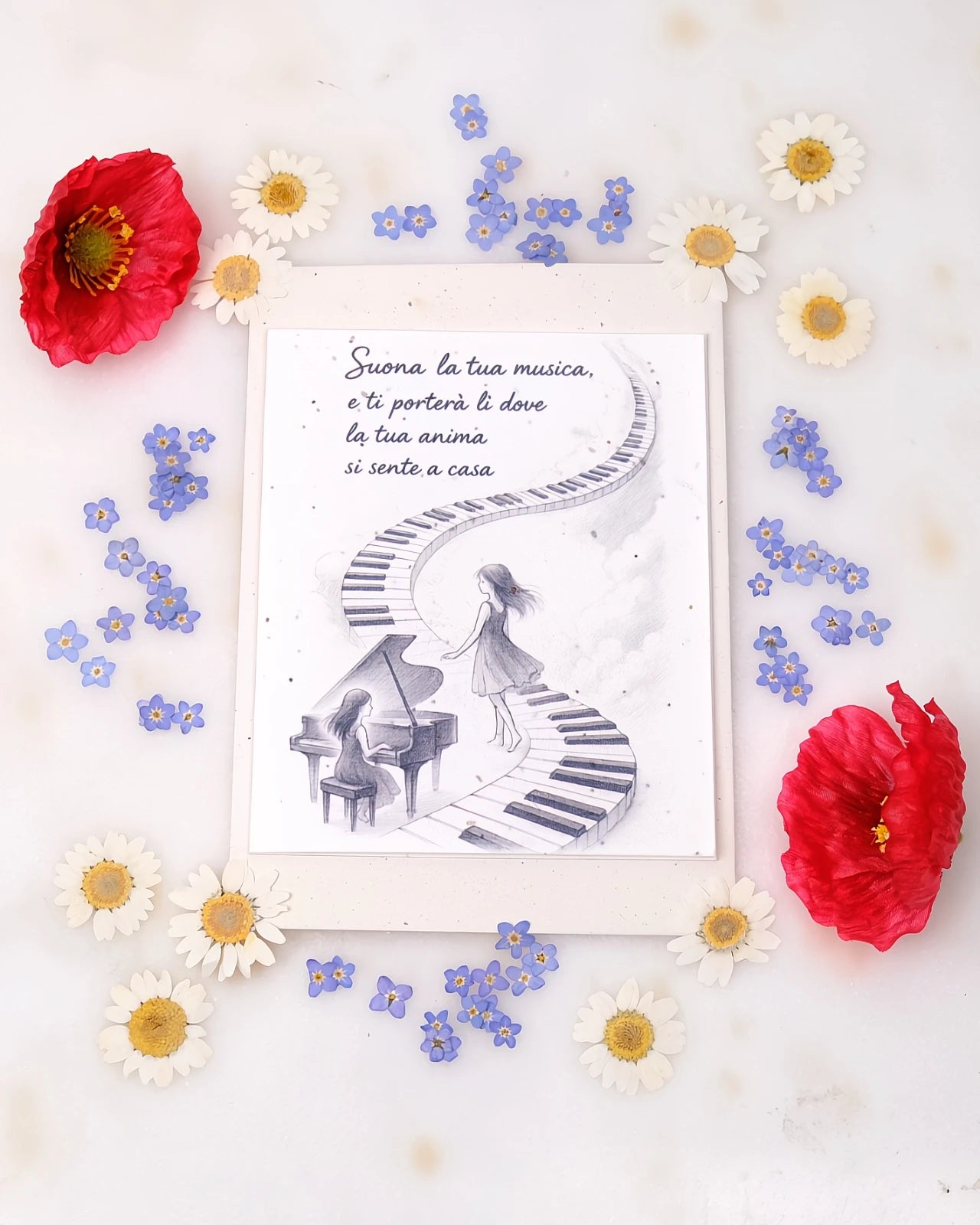 FlorienSoul | Biglietti di Auguri in Carta Piantabile