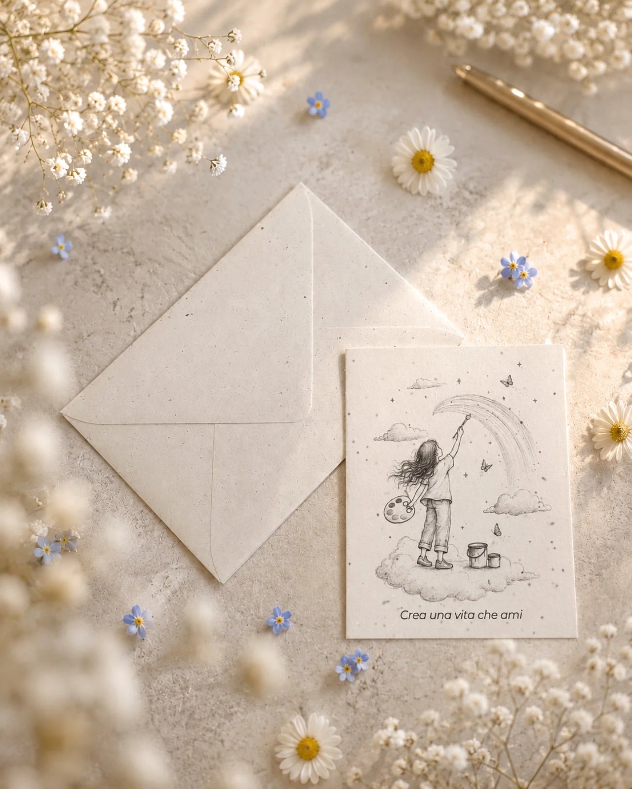 FlorienSoul | Biglietti di Auguri in Carta Piantabile