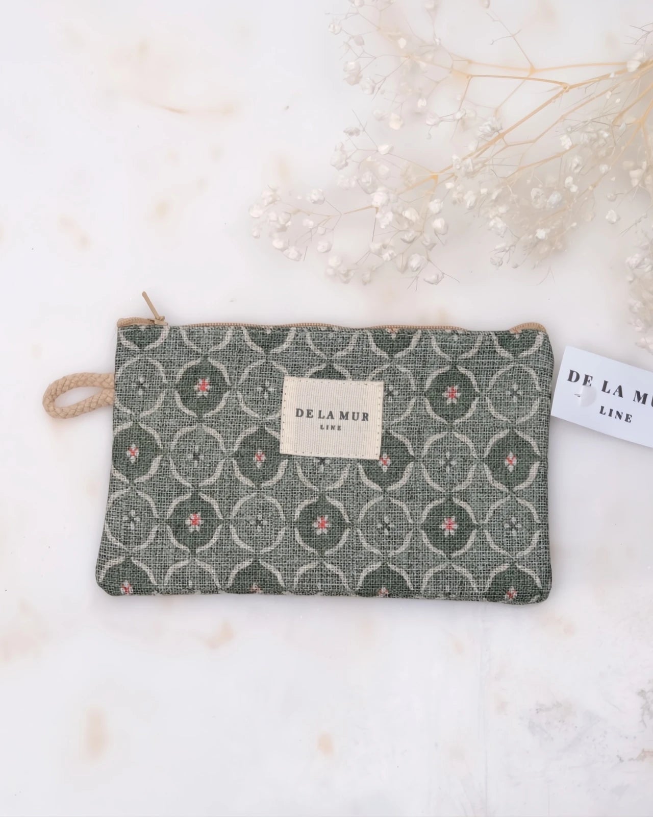 mini pochette necessaire artigianale stampa ariel