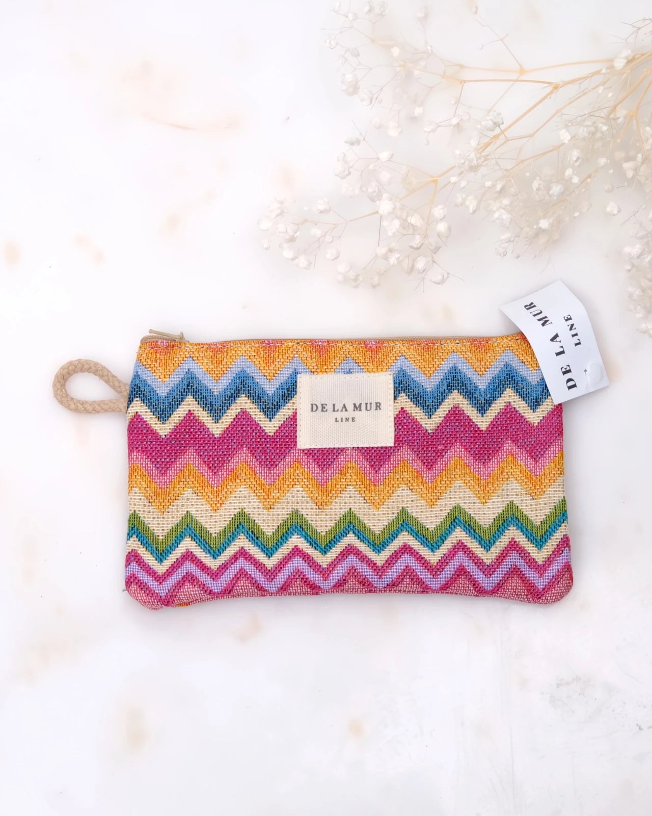 mini pochette necessaire artigianale stampa Mex