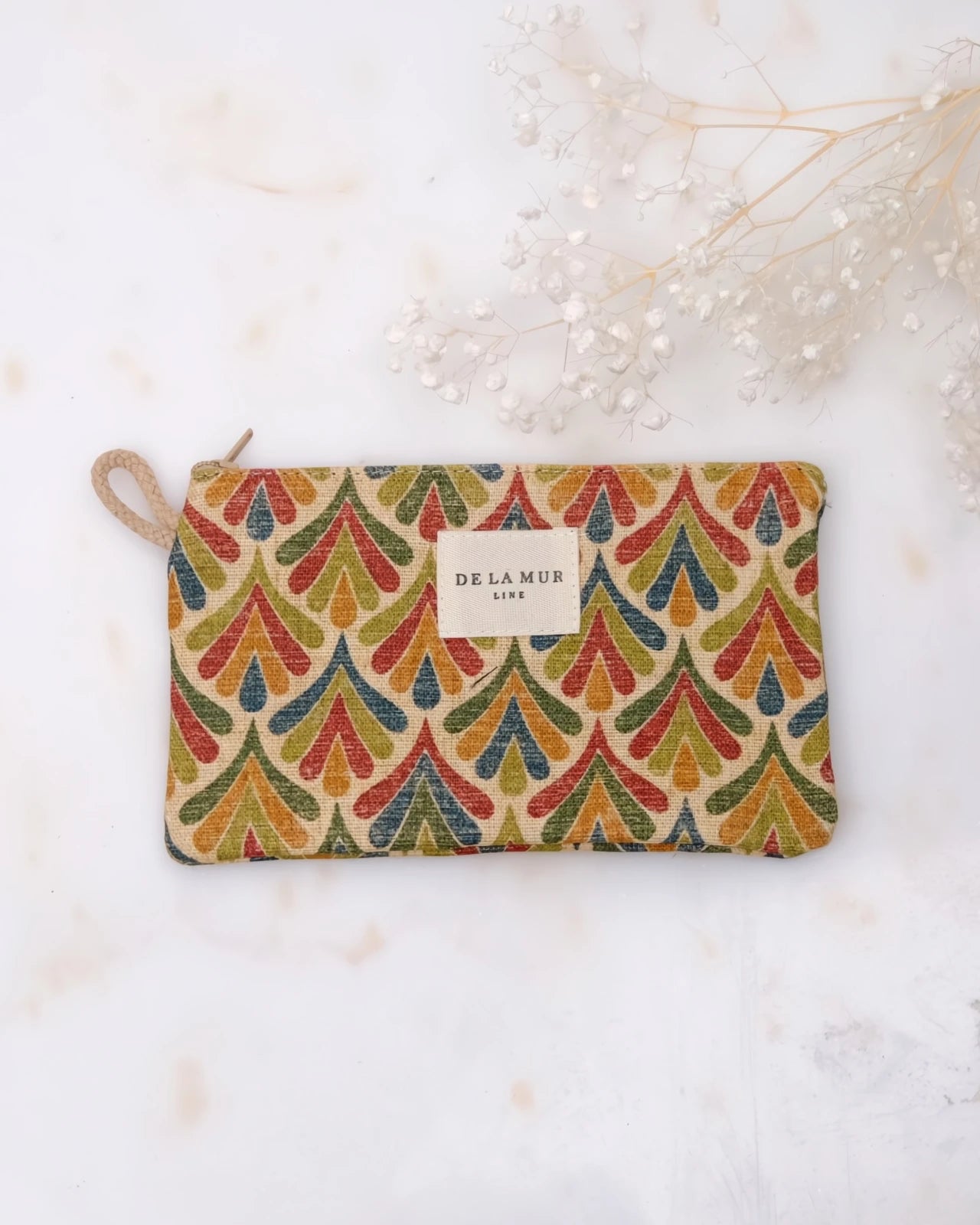 mini pochette necessaire artigianale stampa mira