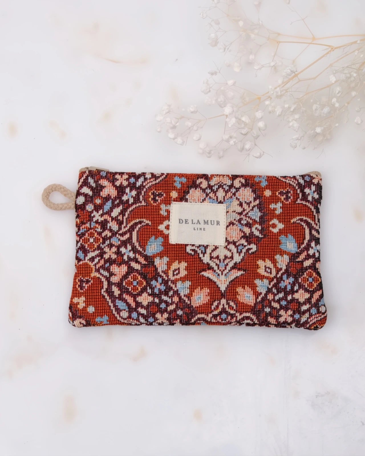 mini pochette necessaire artigianale stampa roco