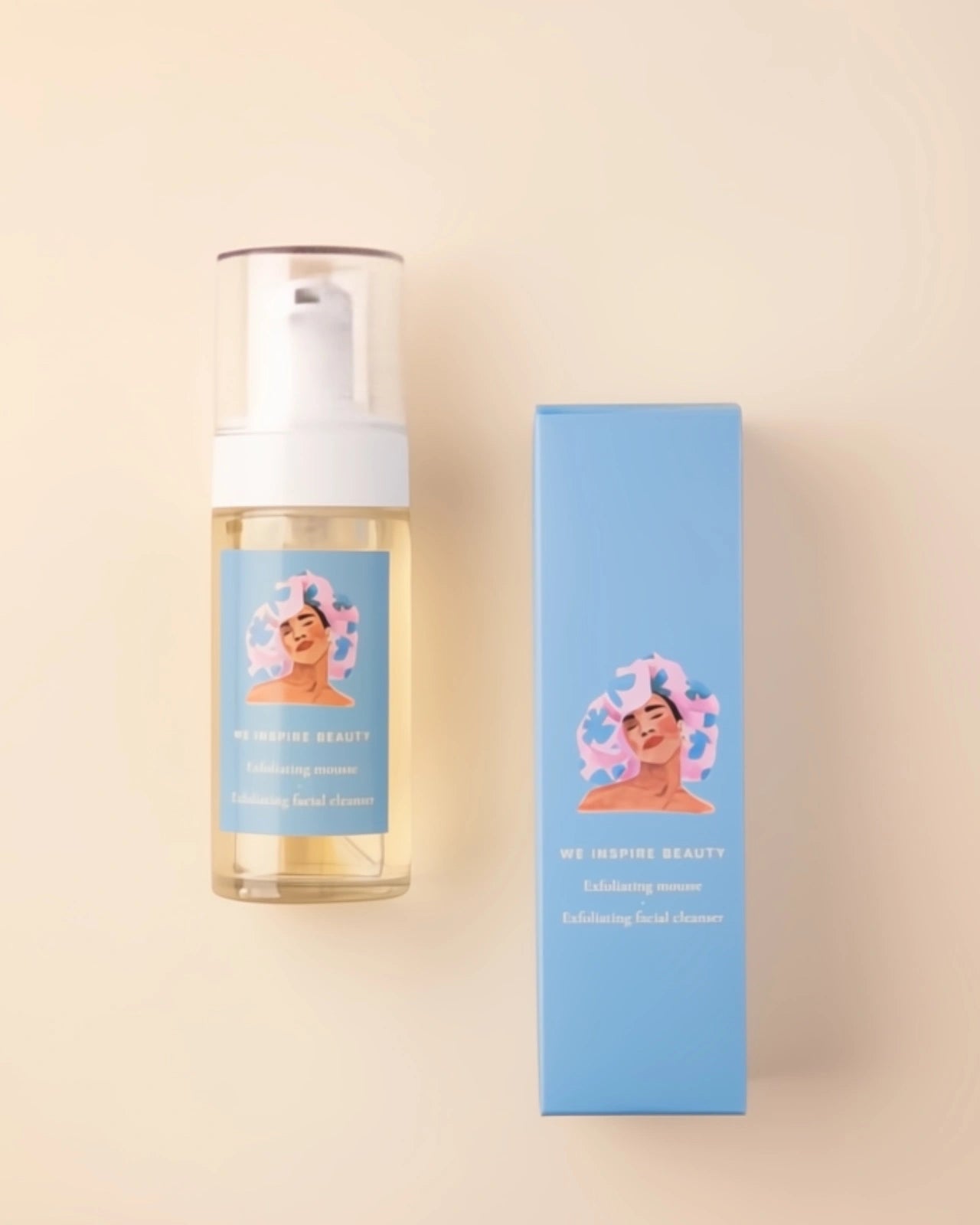 mousse detergente viso we inspire beauty con niacin amide e acido salicilico