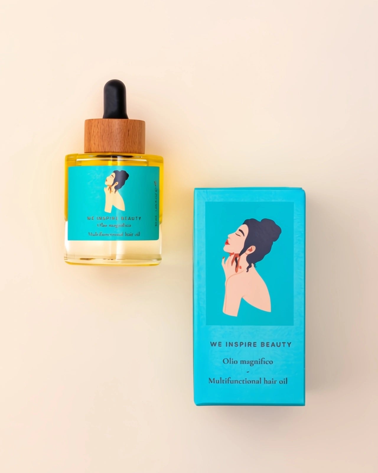 olio secco viso corpo capelli naturale we inspire beauty roma