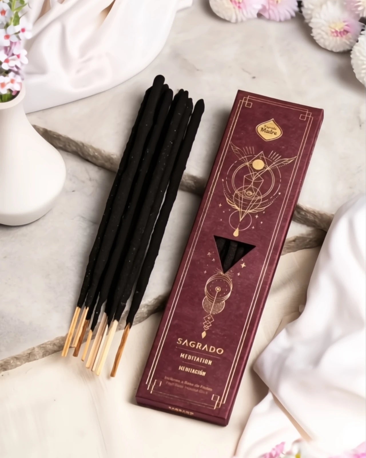 Incenso Naturale Artigianale Sagrado Meditazione di Sagrada Madre per silenzio interiore e pratiche contemplative | Roma