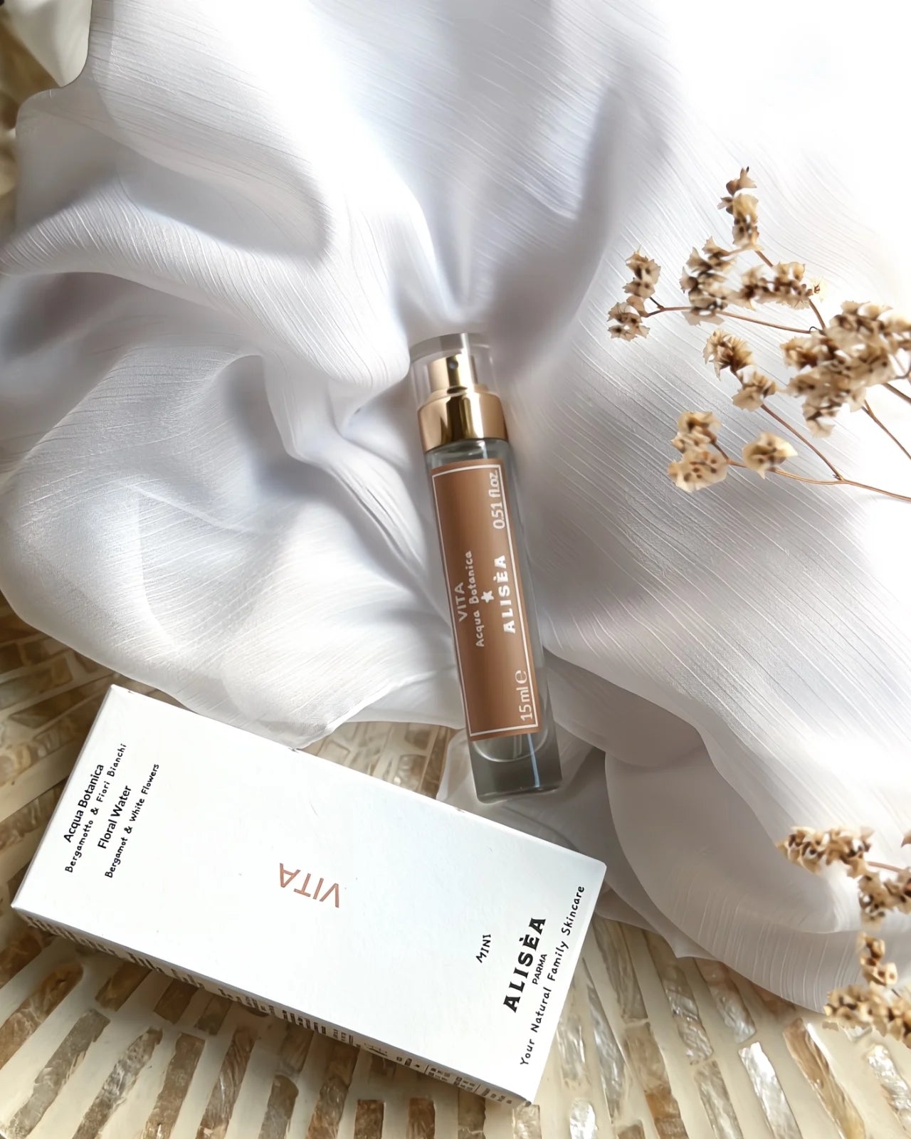 acqua botanica naturale alisea Parma - vita - profumo fiorito e bergemotto 15 ml - roma