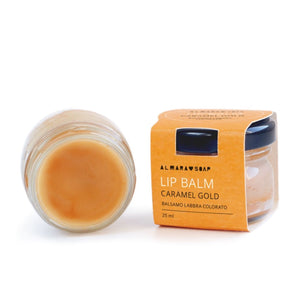 Almara Soap: Balsamo Naturale Labbra Colorato Caramel Gold
