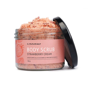 Almara Soap: Scrub Corpo allo Zucchero Strawberry Cream