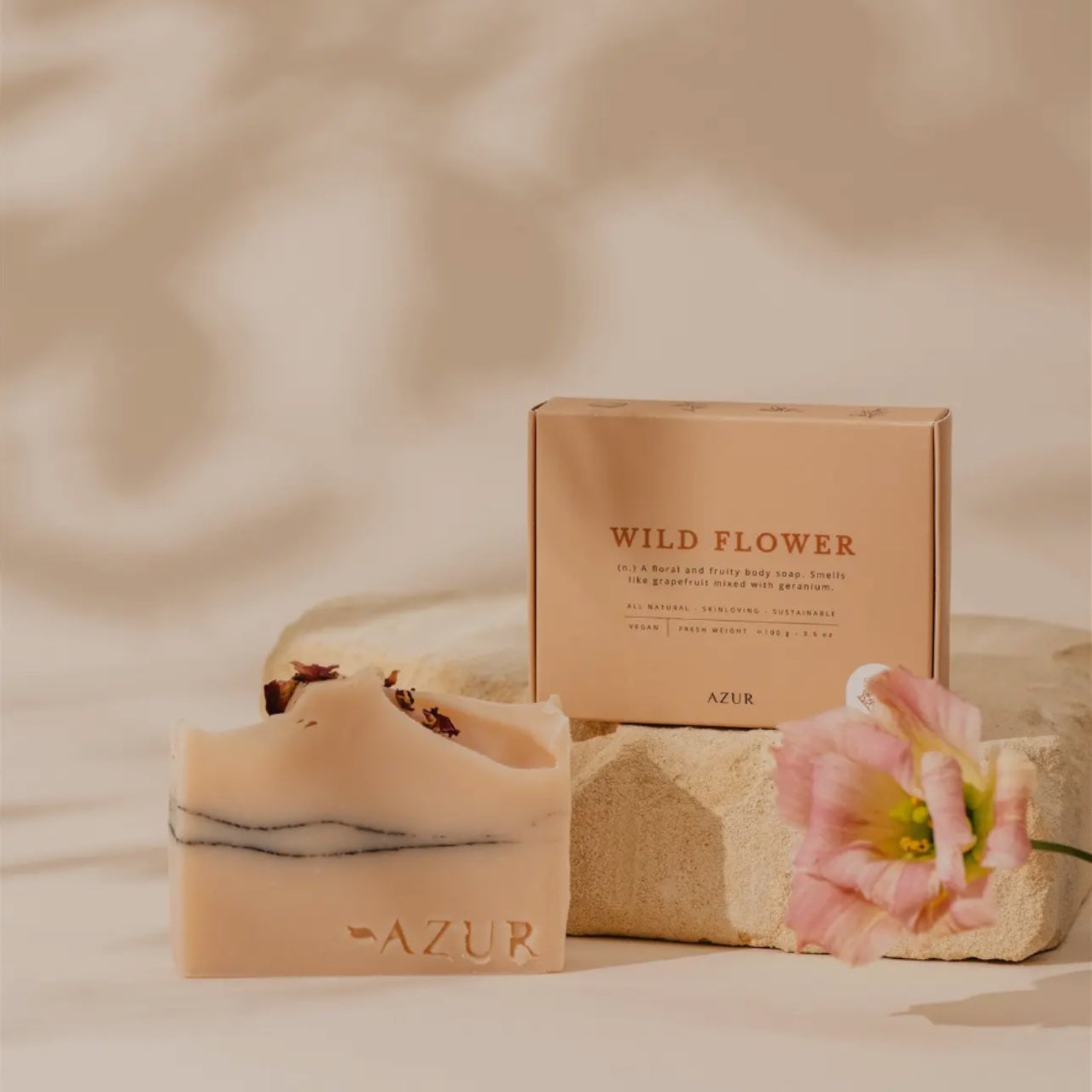 Azur: Sapone Solido Naturale Artigianale Wild Flower