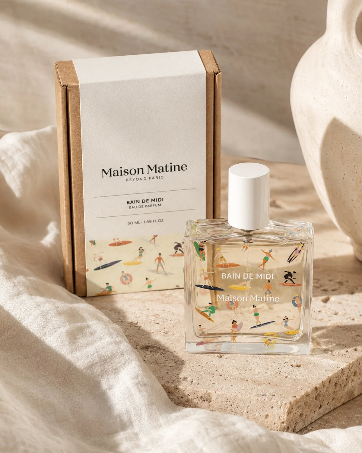 Bain De Midi di Maison Matine - Roma | Eau de Parfum - 50 ml | Profumo di nicchia francese 