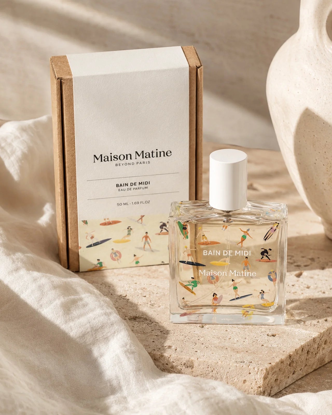 Bain De Midi di Maison Matine - Roma | Eau de Parfum - 50 ml | Profumo di nicchia francese 