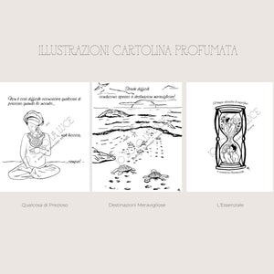 Boa Sorte: Gift Box Biscotto della Fortuna + Cartolina + Mini Ghirlanda Profumata in Cera