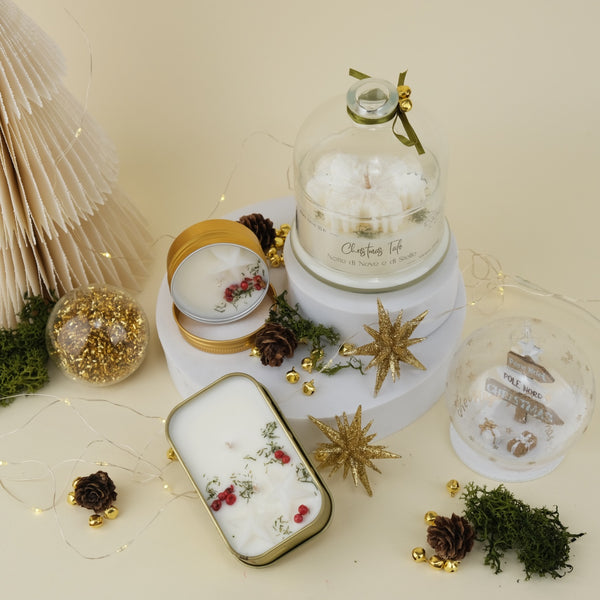 Candele Profumate In Cera Di Soia Artigianali - Set 3 Vasetti, Made In Italy, Confezione Regalo - Foto 10