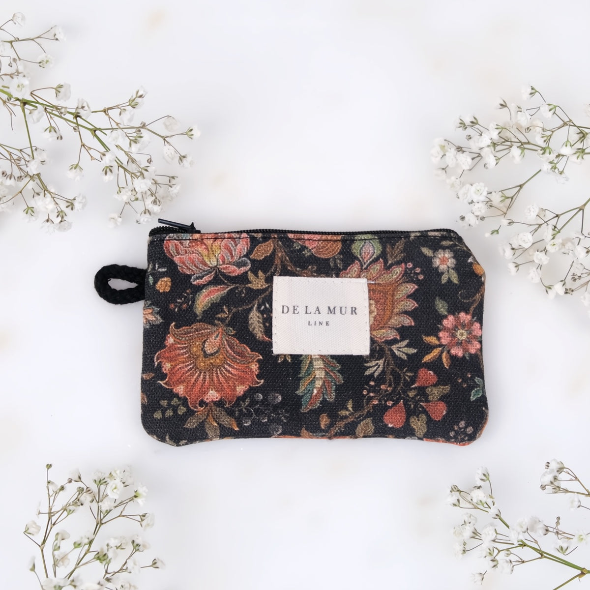 Portamonete Artigianale in Tessuto Stampato