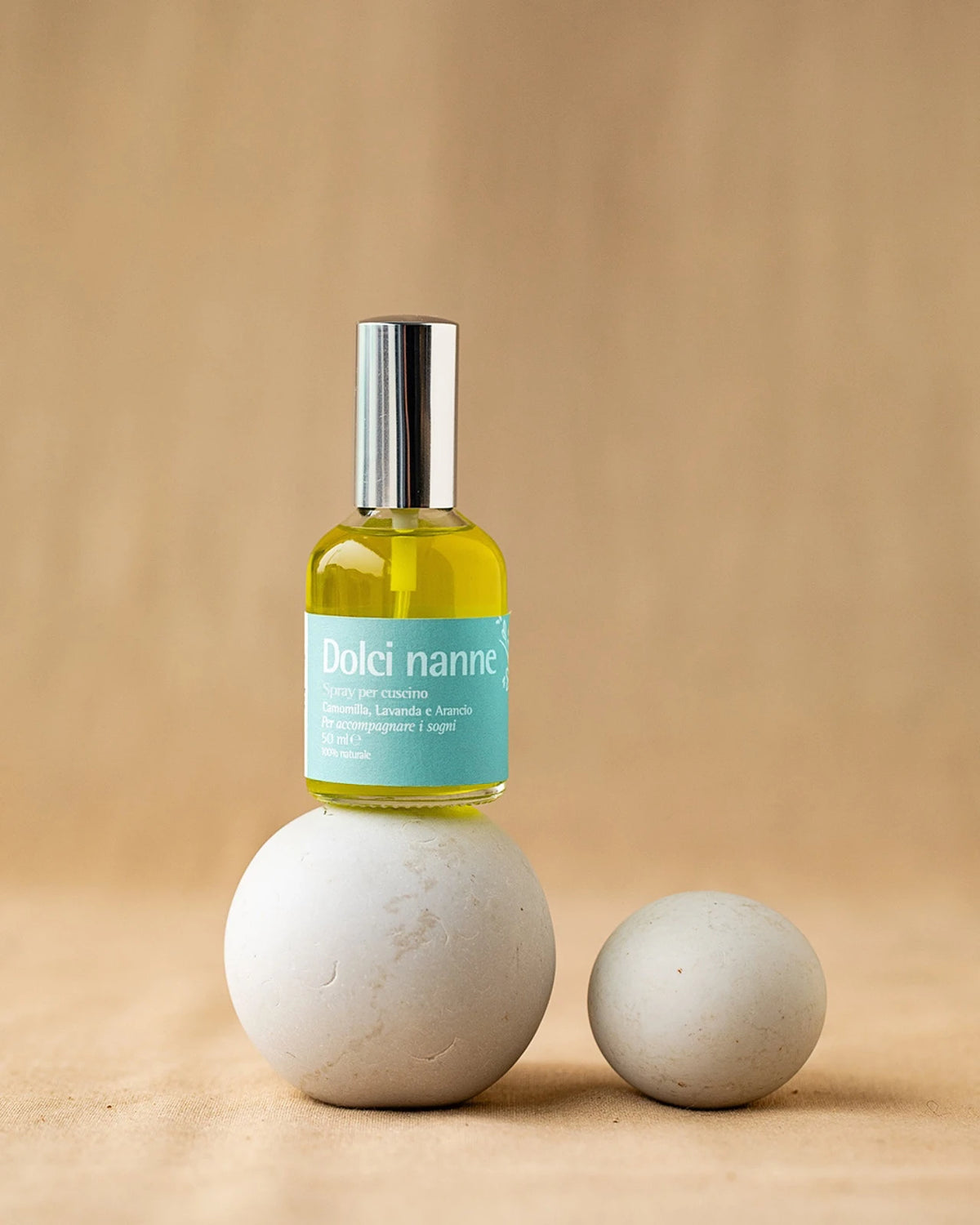 Dolci Nanne spray aromaterapia rilassante sonno Olfattiva 50ml lavanda camomilla arancio cuscini Roma