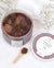 scrub al cioccolato 500 gr - esfoliante bio - granita corpo drenante - iosonolaluce - roma