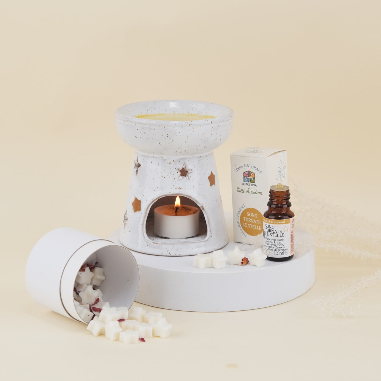 BRUCIATORE DI OLIO Aromatico Ferro Battuto Ufficio Fonditore Candele BRUCIATORE DI OLIO Aromatico Ferro Battuto Ufficio Fonditore Candele