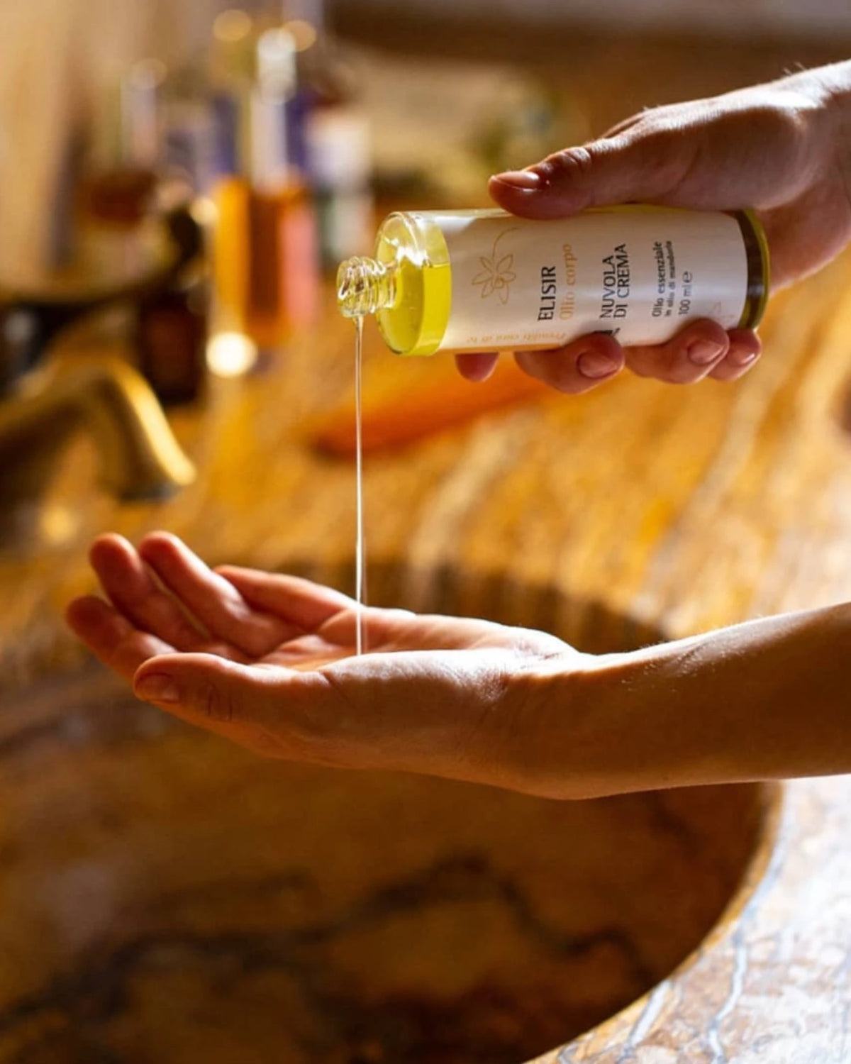 Olio Corpo Naturale Nuvola di Crema con Olio Essenziale di Vaniglia e Limone – Olfattiva - Roma