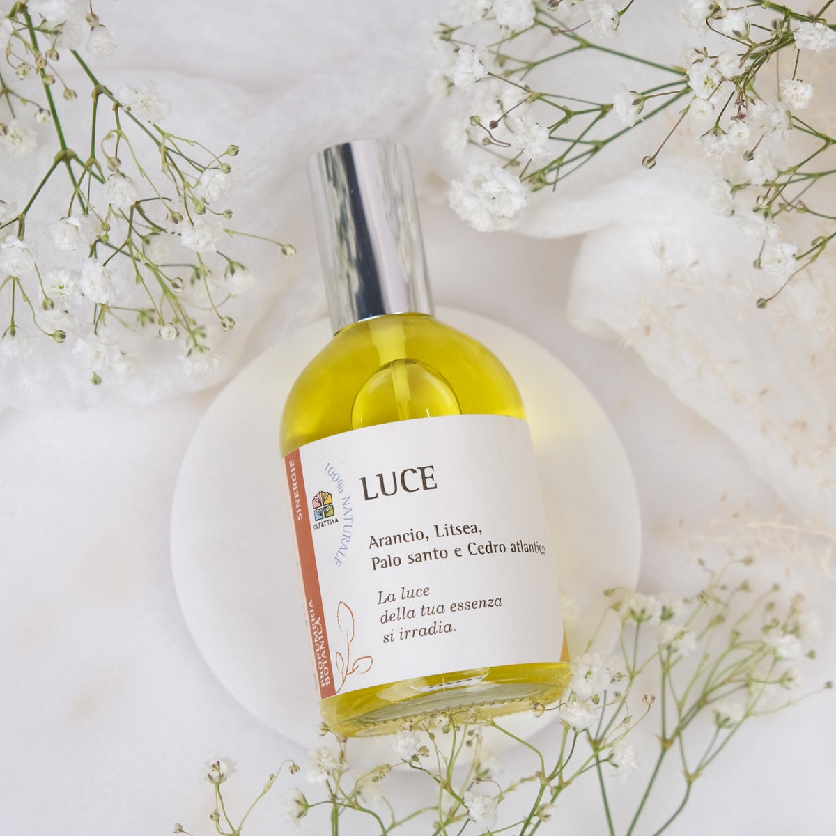 Olfattiva: Acqua di Profumo Naturale Aromaterapico Luce