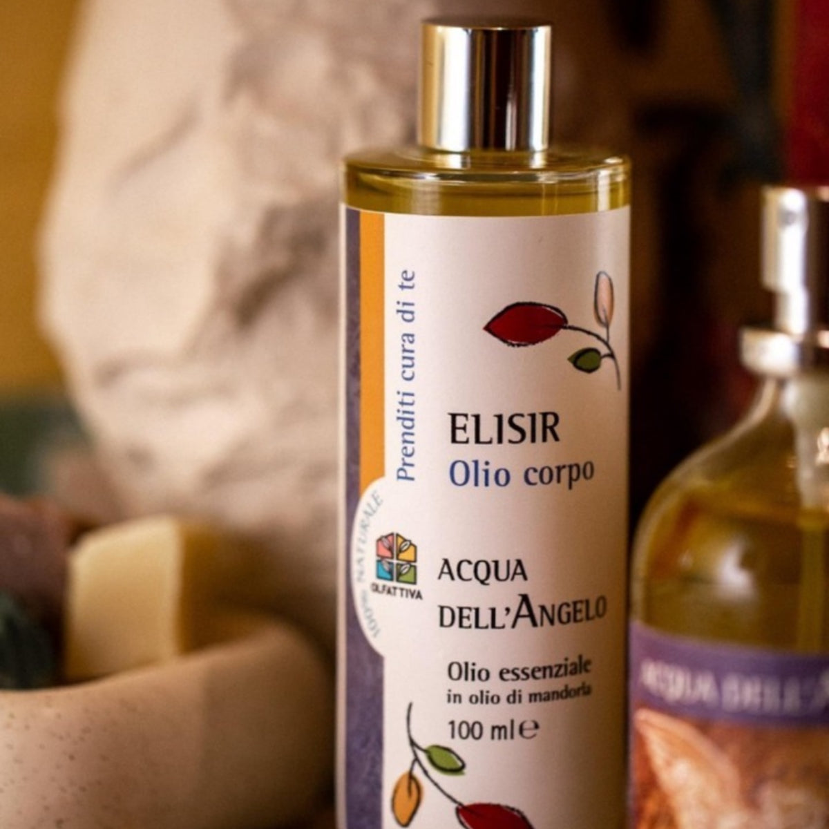 Olfattiva: Elisir Acqua dell&#39;Angelo Olio Corpo da Massaggio Profumato