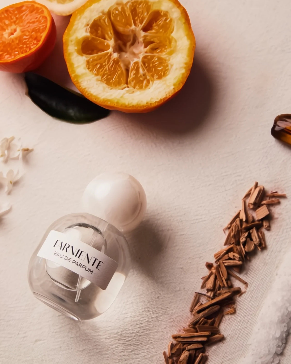 Dettaglio ingredienti naturali Farniente – Limone, Fico e Ambra