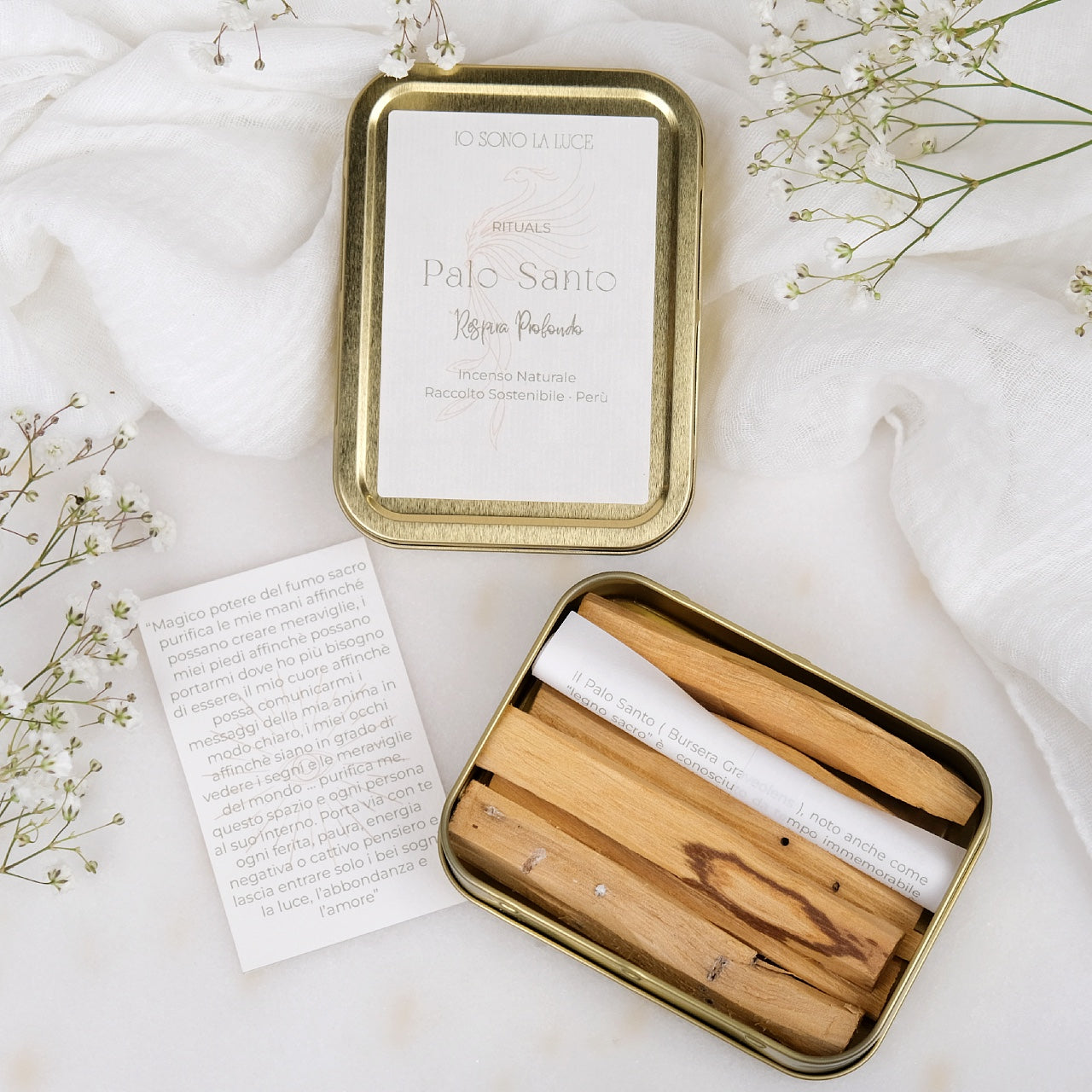 Rituals: Palo Santo Incenso Naturale 6 Pezzi in Scatola Regalo