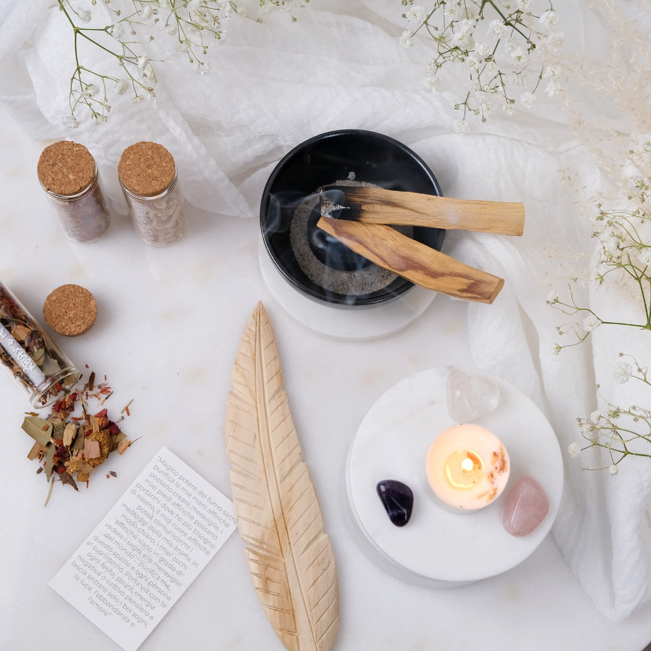 Rituals: Kit Purificazione Legni Aromatici e Palosanto