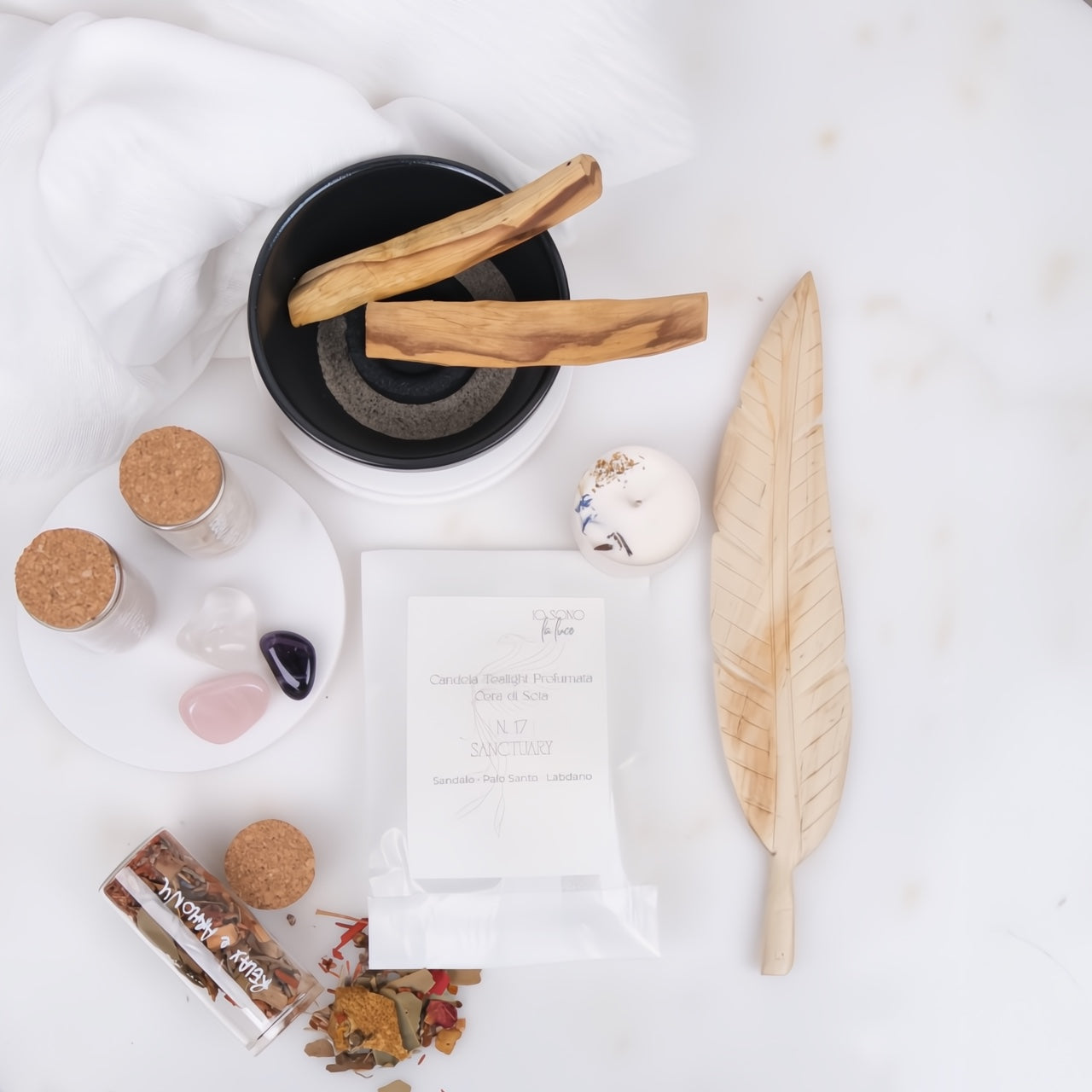 Rituals: Kit Purificazione Legni Aromatici e Palosanto