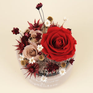 Sushi Flower: Vaso di Cera Personalizzato & Bouquet Fiori Stabilizzati e Secchi