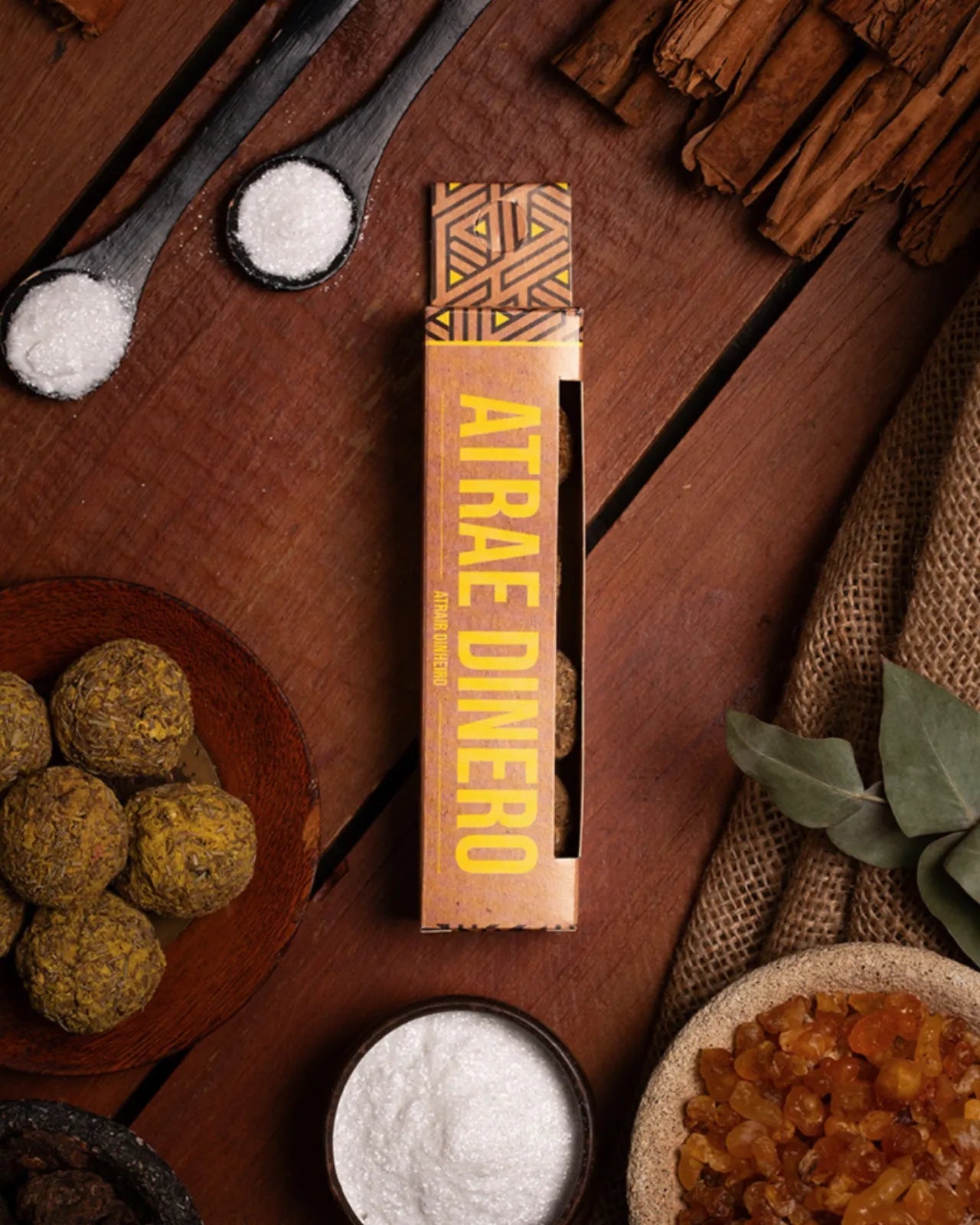 Bombitas Smudge Atrae Dinero di Sagrada Madre - Rituale prosperità e abbondanza con yagra, cannella e incenso | Incensi Naturali Roma - Io Sono La Luce