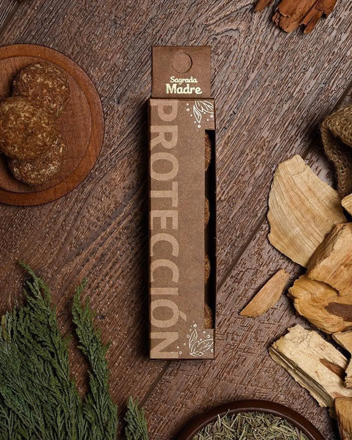 Bombitas Smudge Protecion di Sagrada Madre - Rituale di protezione con palo santo, cannella, rosmarino e cedro argentino | Incensi Naturali Roma - Io Sono La Luce