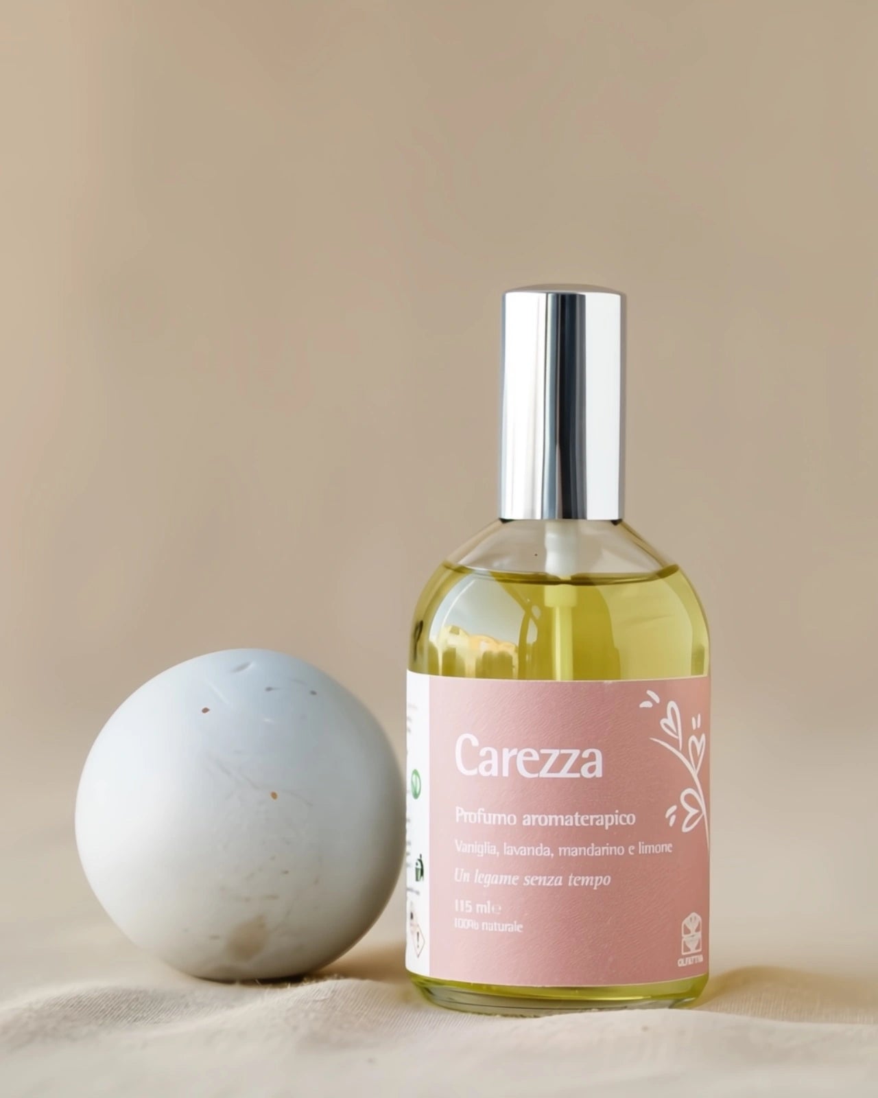 Carezza | Profumo Botanico Naturale 115 ml | Olfattiva