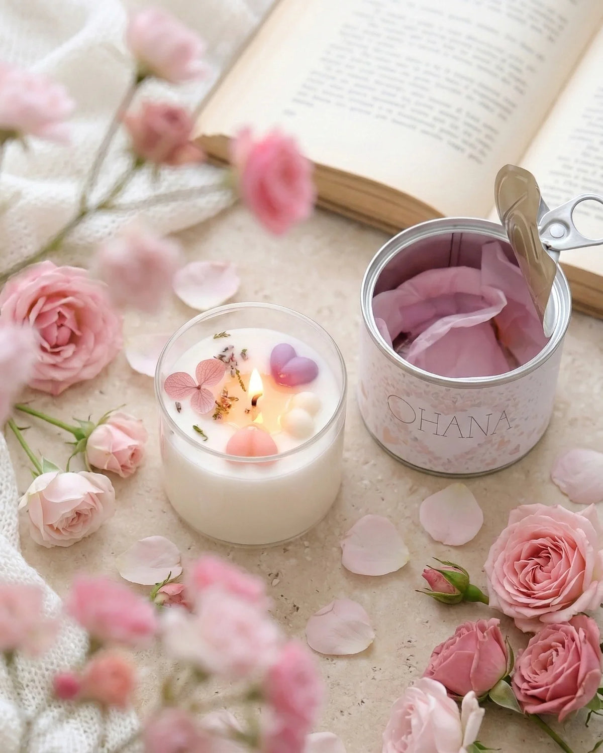 candele profumate in cera di soia con dedica regalo per persone speciali della vita, famiglia, amici, amore 