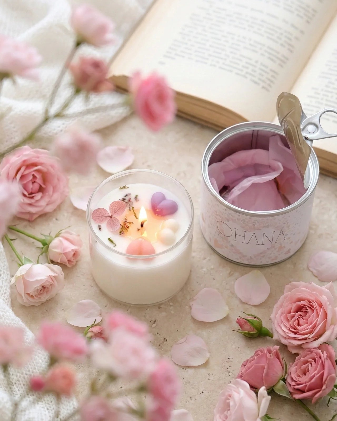 candele profumate in cera di soia con dedica regalo per persone speciali della vita