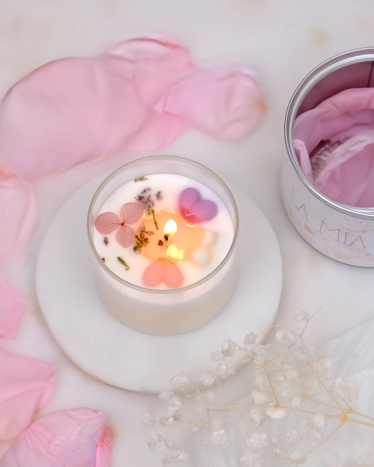 candele profumate in cera di soia con dedica regalo per persone speciali della vita