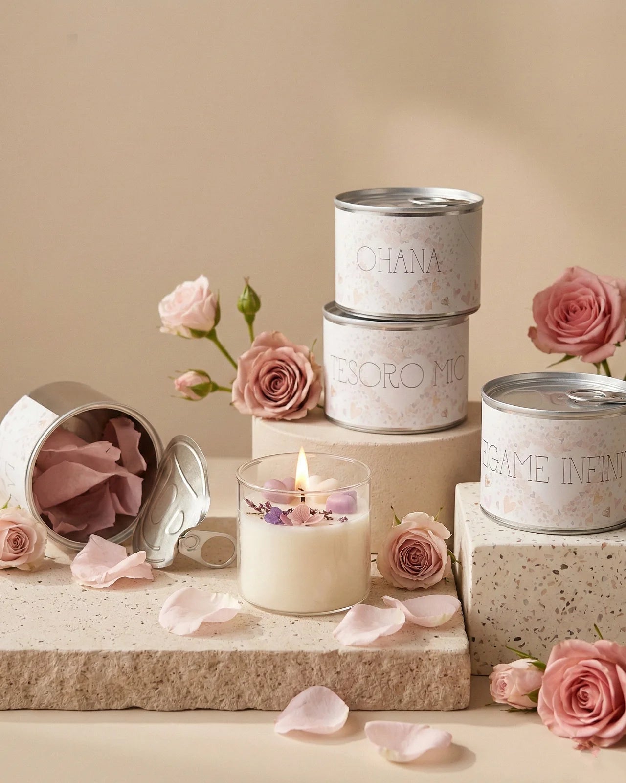 candele profumate in cera di soia con dedica regalo per persone speciali della vita | idee regalo roma 