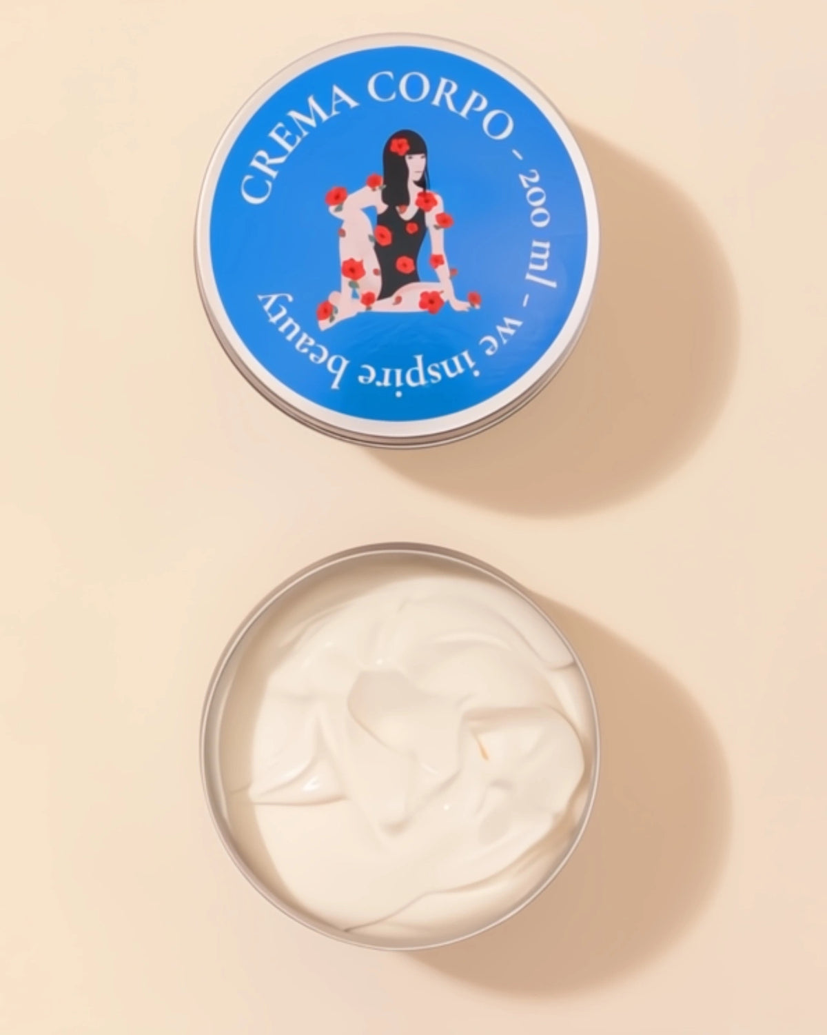 crema corpo naturale idratante lenitiva 