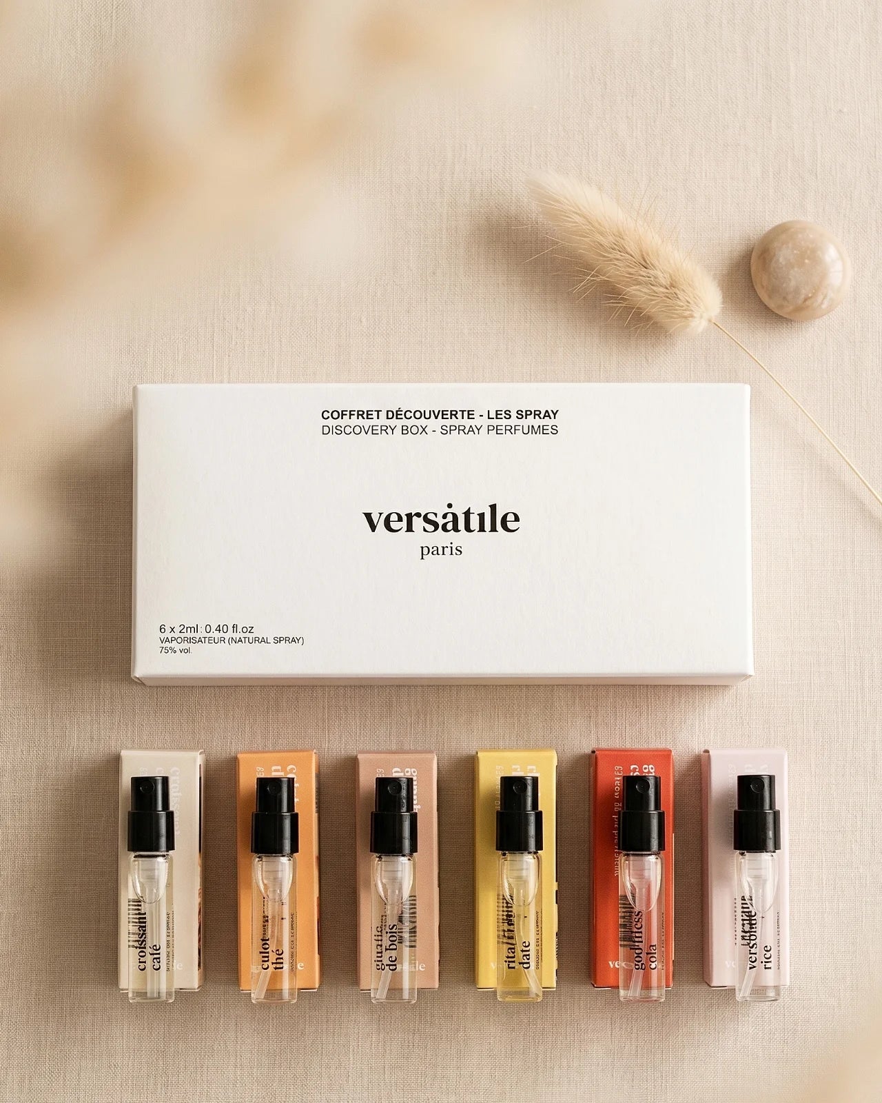 discovery kit estratti profumo spray versatile Paris roma 