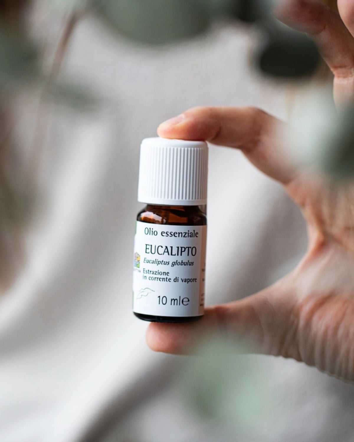puro olio essenziale di eucalipto, made in italy, un profumo balsamico, arioso ed energizzante per respiro, concentrazione e chiarezza mentale | Io Sono La Luce Roma