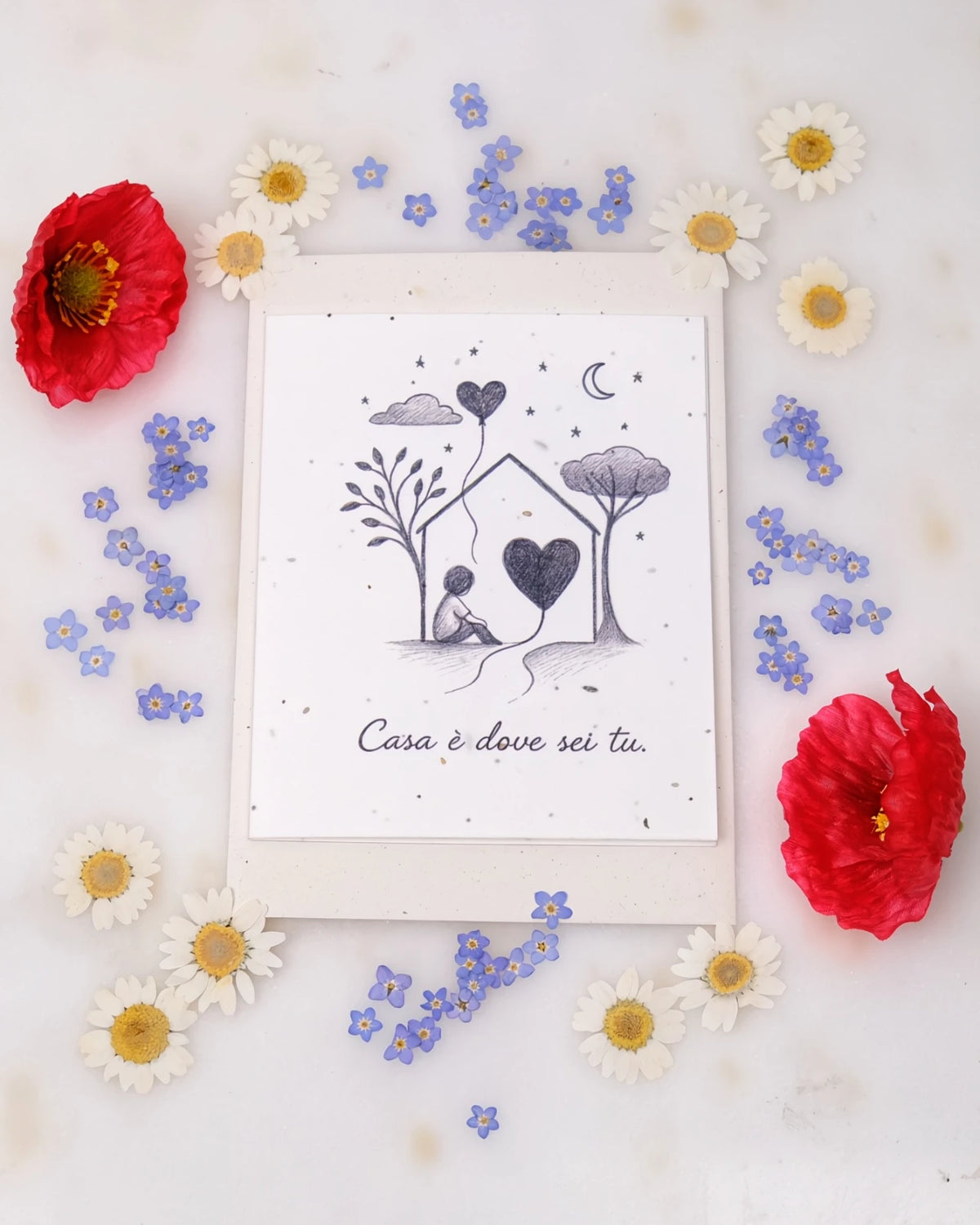 FlorienSoul | Biglietti di Auguri in Carta Piantabile