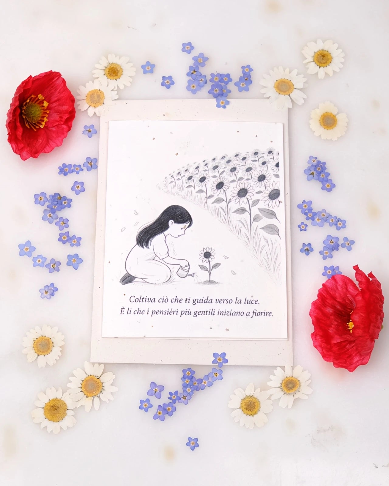 FlorienSoul | Biglietti di Auguri in Carta Piantabile