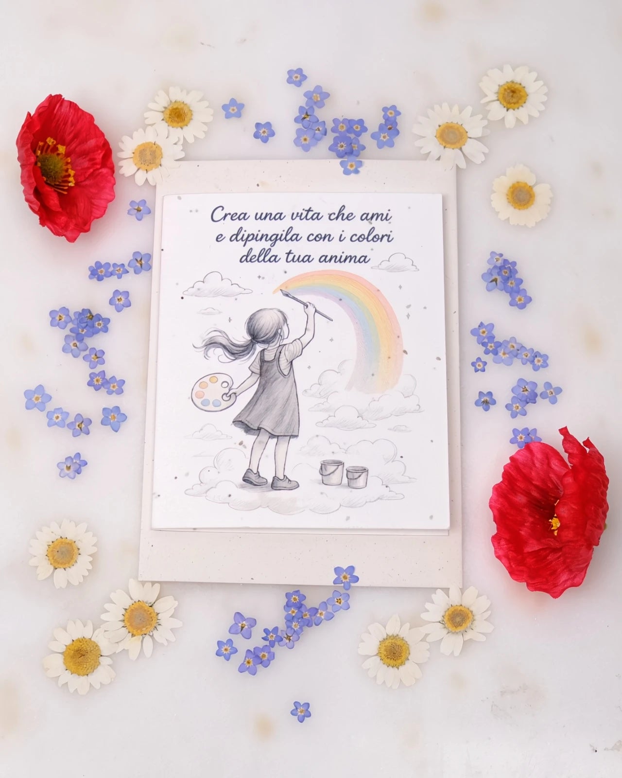 FlorienSoul | Biglietti di Auguri in Carta Piantabile