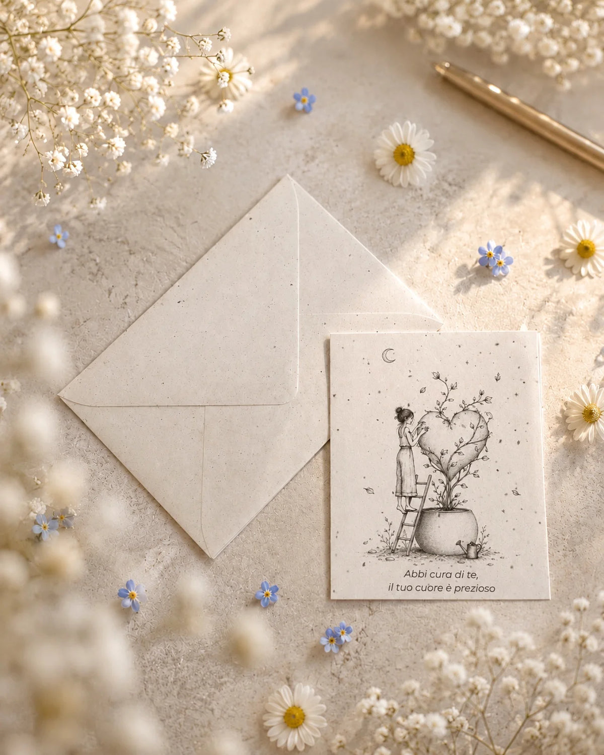 FlorienSoul | Biglietti di Auguri in Carta Piantabile