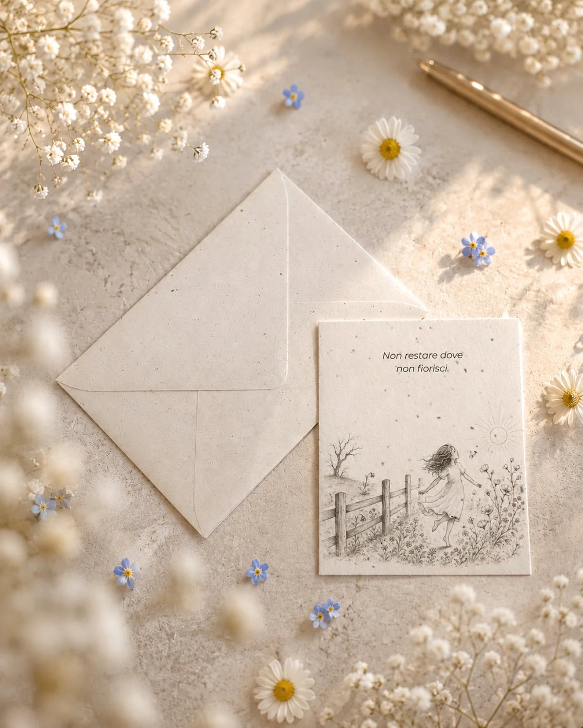 FlorienSoul | Biglietti di Auguri in Carta Piantabile