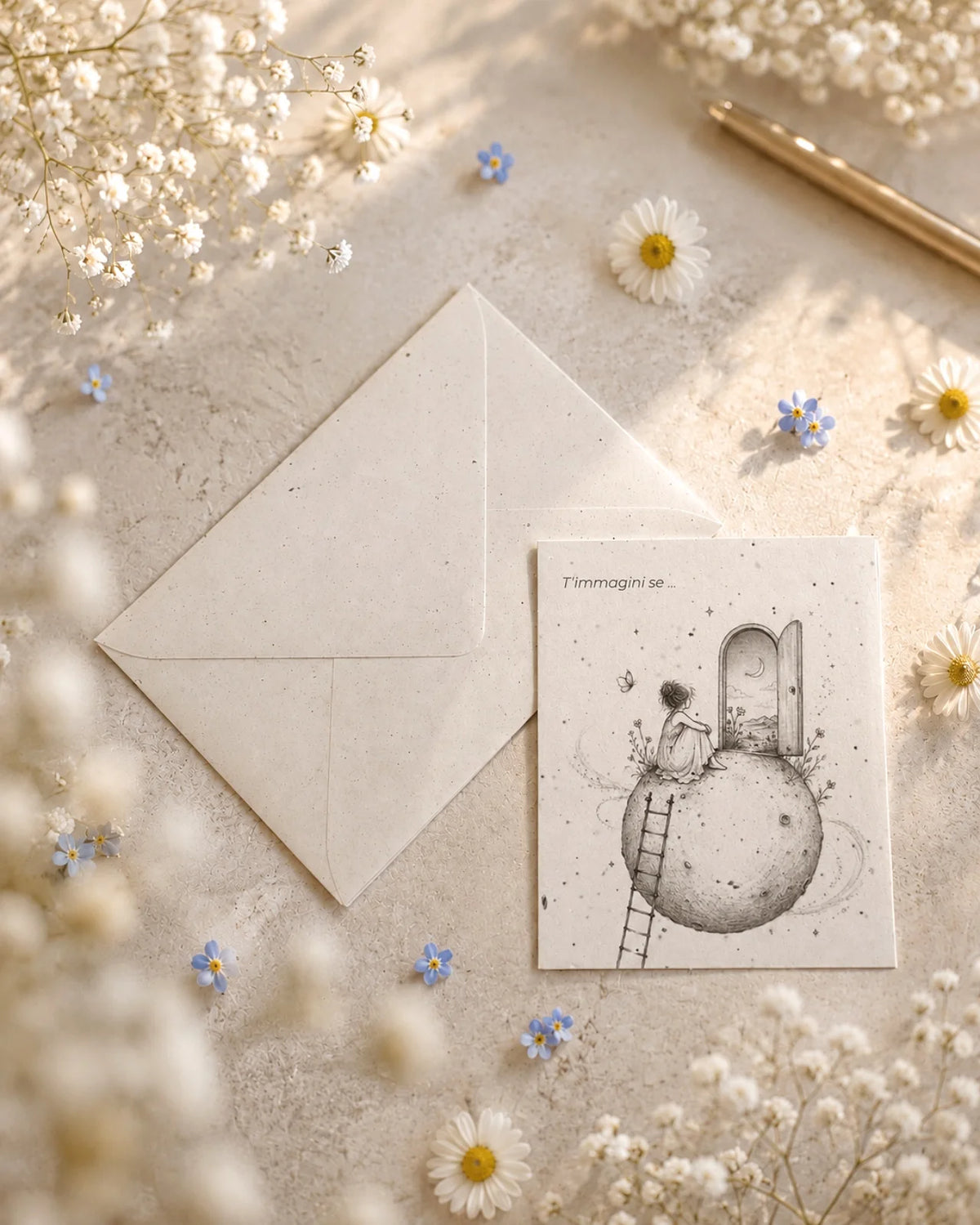 FlorienSoul | Biglietti di Auguri in Carta Piantabile