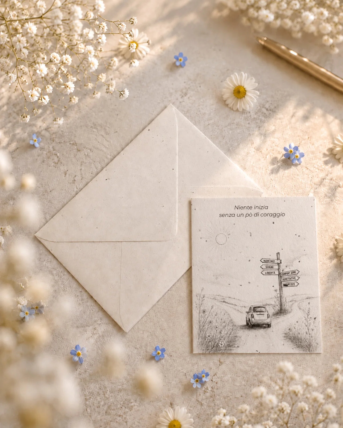 FlorienSoul | Biglietti di Auguri in Carta Piantabile